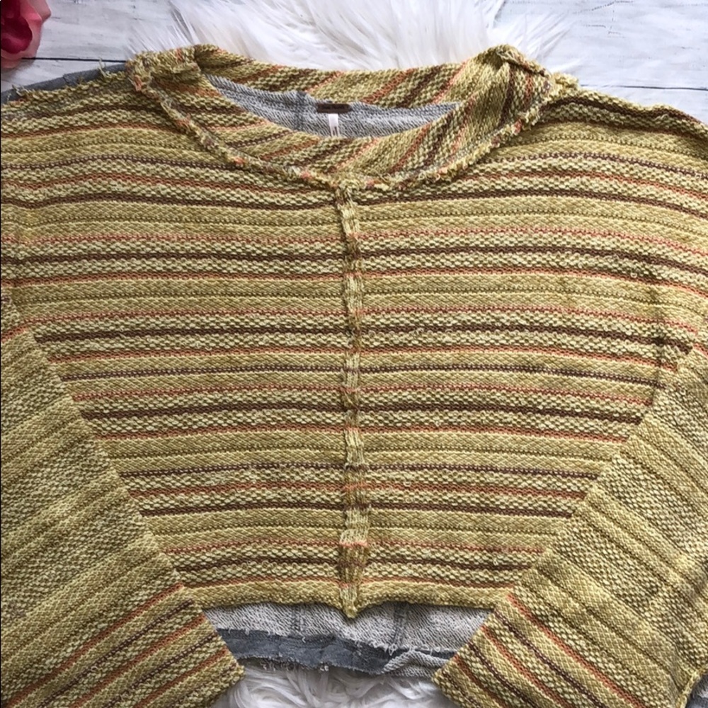 NWT Free People Catalina Pullover Soft Sunset Top - Picture 9 of 15